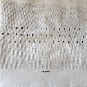 Comme des Garçons Graphic Print Tote UNISEX